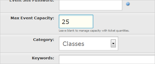 limit event capacity
