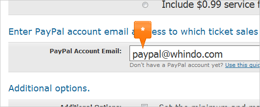 update paypal email